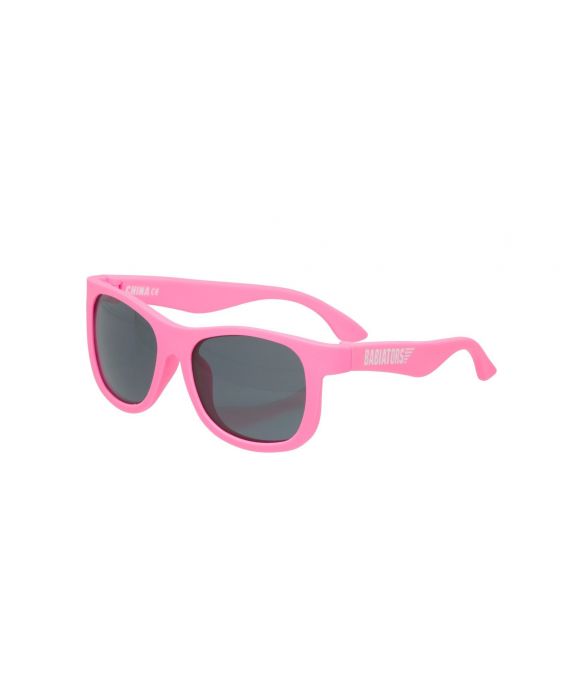 Babiators - UV-Sonnenbrille für Kinder - Limited Edition Round - Think Pink