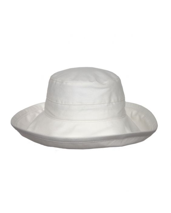 Rigon - UV-Bucket-Hut für Damen - Weiß