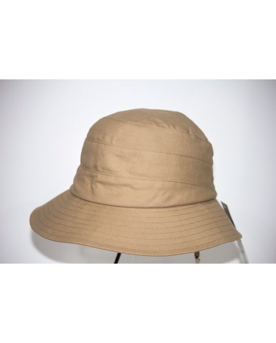 Rigon - UV-Bucket-Hut für Damen - Beige