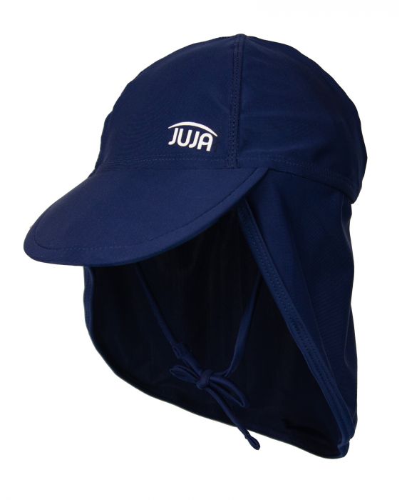 JUJA - UV-Schutzkappe für Babys - Mit Zugband -  Solid - Marineblau