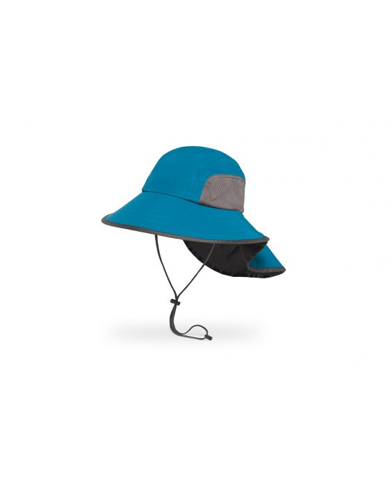 Sunday Afternoons - UV Original Adventure Hut mit Nackencape für Erwachsene - Outdoor - Blauer Mond/Kohle
