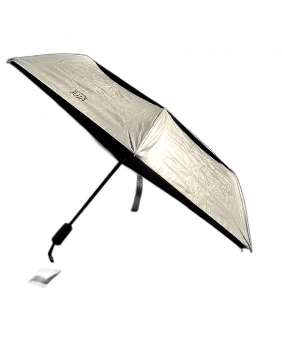 JUJA - Sonnenschirm mit UV Schutz für Erwachsene - Charlie - Automatisch - UPF80+ - Silber