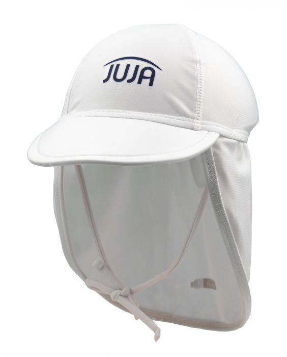 JUJA - UV-Schutzkappe für Babys - Solid - Weiß
