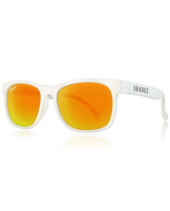 Shadez - Polarisierte UV-Sonnenbrille für Kinder - VIP - Weiß/Gold