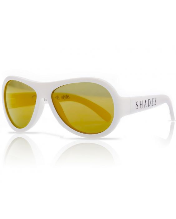 Shadez - UV-Sonnenbrille für Kinder - Classics - Weiß