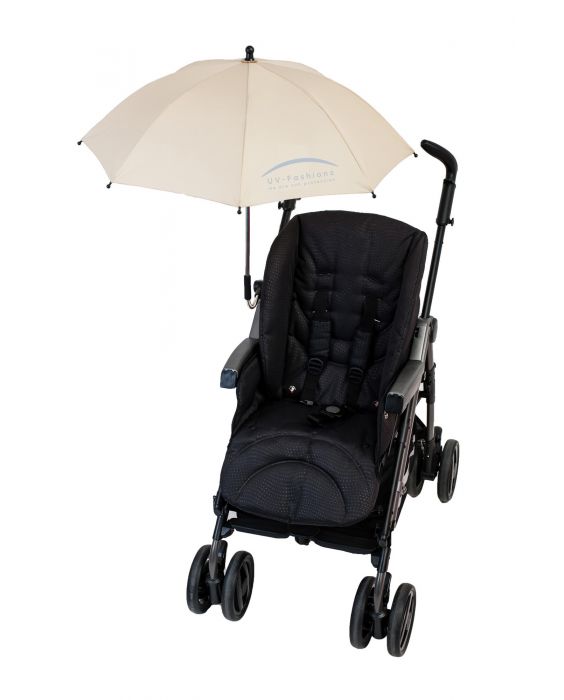 UV-Fashions - Universeller UV-Schirm für Kinderwagen - Beige