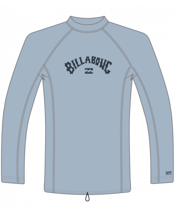 Billabong - UV-Surf-T-Shirt für Herren - Arch Wave - Langarm - UPF50+ - Spirit Boxd Blau