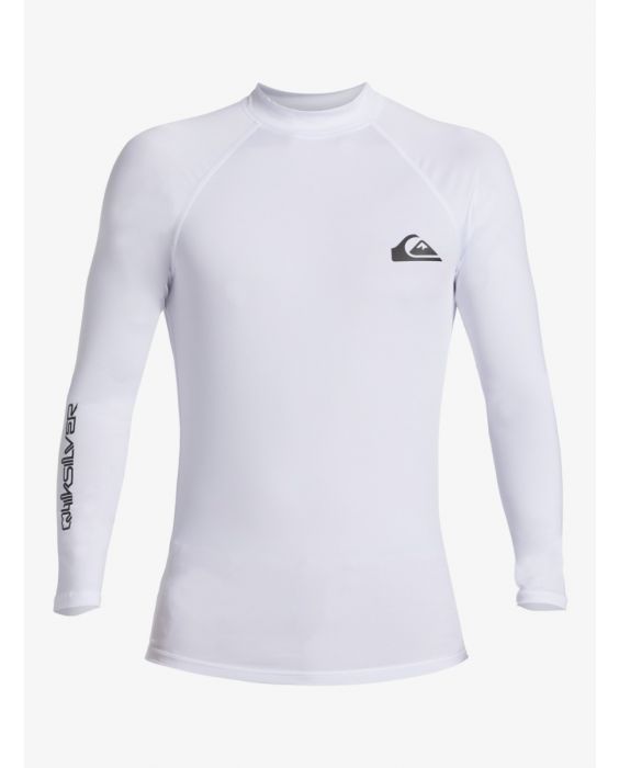 Quiksilver - UV-Surf-T-Shirt für Herren - Everyday- Langarm - UPF50+ - Weiss