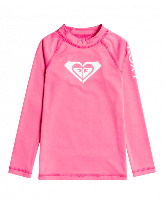 Roxy - UV Rashguard für Mädchen - Whole Hearted - Langarm - Pink Guava