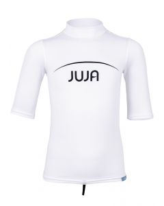 JuJa - UV-Badeshirt für Kinder - Kurzärmlig - Weiß