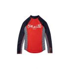 O'Neill - UV-Badeshirt für Mädchen - Langärmlig - Skins - Korallrot