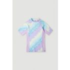 O'Neill - UV-Badeshirt mit kurzen Ärmeln für Mädchen - UPF50+ - Printed Skin - Blue Tie Dye