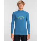 Billabong - UV Rashguard für Herren - Langarm - Arch ls - Dunkelblau
