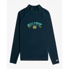 Billabong - UV Rashguard für Herren - Langarm - Arch ls - Schwarzes Heidekraut