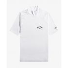 Billabong - Rashguard für Frauen mit kurzen Ärmeln - Tropic Surf - UPF50+ - Black Pebble