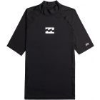 Billabong - Rashguard für Männer mit kurzen Ärmeln - Waves All Day - UPF50+ - Black Pebble