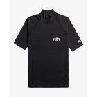 Billabong - Rashguard für Frauen mit kurzen Ärmeln - Tropic Surf - UPF50+ - Black Pebble