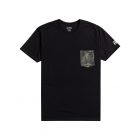 Billabong - UV-Rashguard für Herren - Kurzarm - Team Pocket - Schwarz