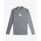 Billabong - UV-Surf-T-Shirt für Herren - Waves All Day - Langarm - UPF50+ - Dark Grey Heather
