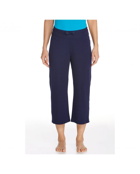 Coolibar - UV-Schutz Caprihose - dunkelblau