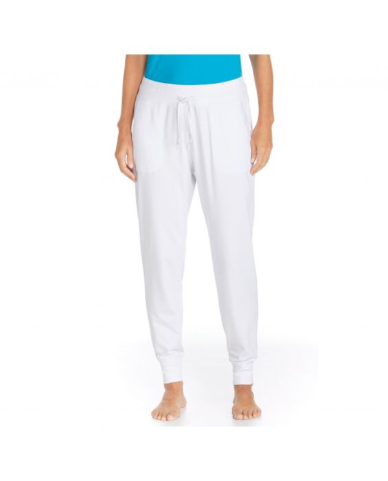 Coolibar - UV-hose Damen - weiss