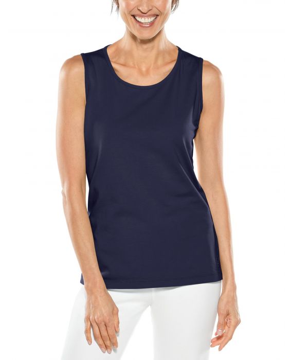 Coolibar - UV Tank Top für Damen - Morada Everyday - Navy