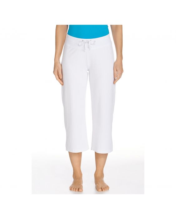 Coolibar - UV-Schutz Caprihose - weiss
