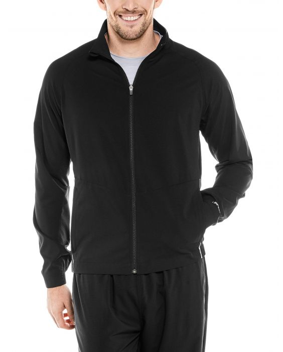 Coolibar - UV-Sportjacke für Herren - Outspace - Schwarz