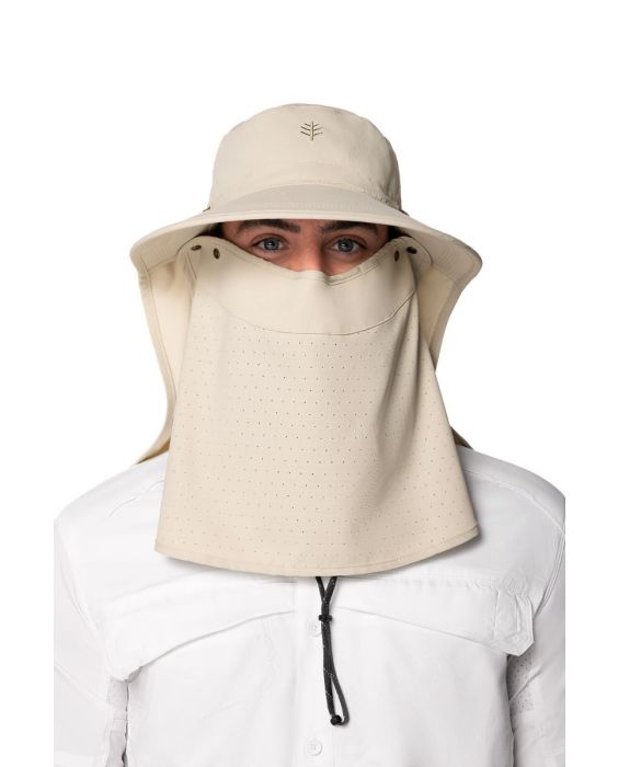 Coolibar - UV-Ultra-Sonnenhut für Erwachsene - Stevie - Hellbeige