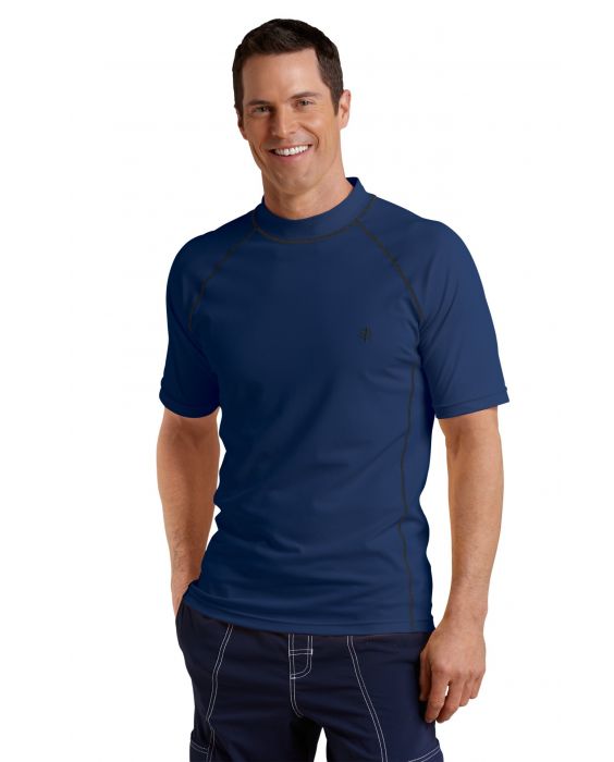 Coolibar - UV Schutz T-Shirt Herren - Navy