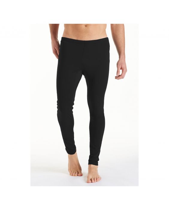 Coolibar - UV-Schwimmleggings für Herren - Schwarz