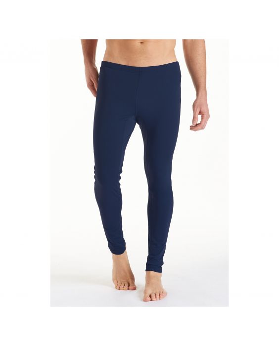 Coolibar - UV-Schwimmleggings für Herren - Dunkelblau