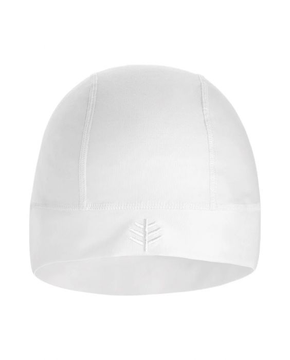 Coolibar - UV-Schwimmhaube unisex - Weiß