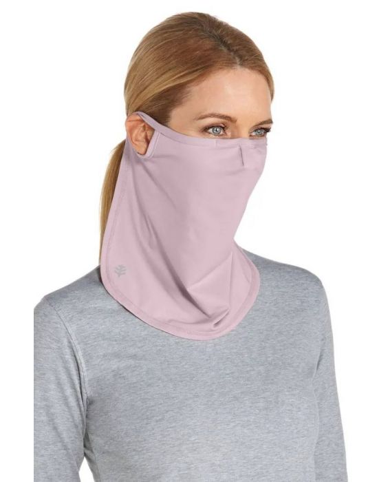 Coolibar - UV-Gesichtsmaske für Erwachsene - Crestone - Mauve