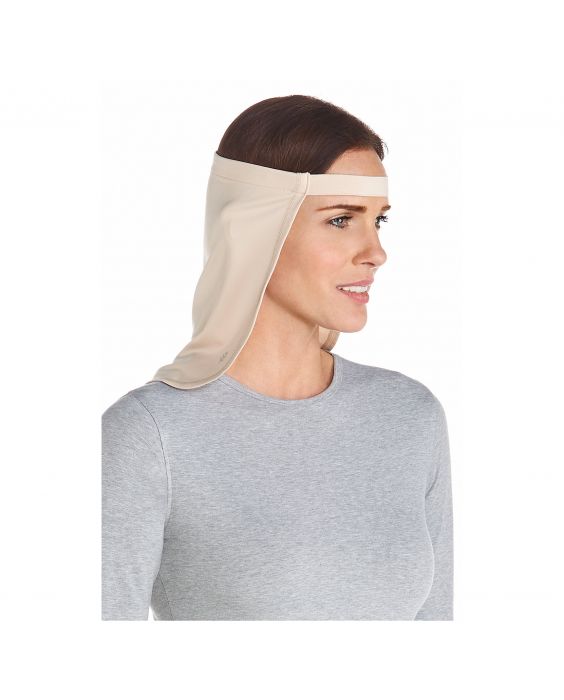 Coolibar - UV-Nackenschutz unisex - Beige