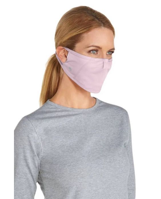 Coolibar - UV-Maske für Erwachsene - Blackburn - Mauve
