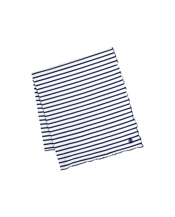 Coolibar - UV-Sonnendecke - Navy/Weiß gestreift