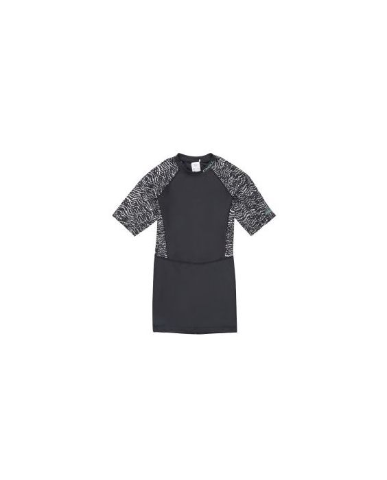 O'Neill - Langes UV-Shirt für Damen - kurze Ärmel - Mix - Schwarz