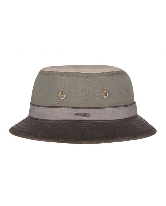 Hatland - UV Bucket Hut für Herren - Yasser - Olivgrün