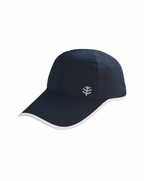 Coolibar - UV Sport Kappe für Kinder - Lenny - Navy/Weiß