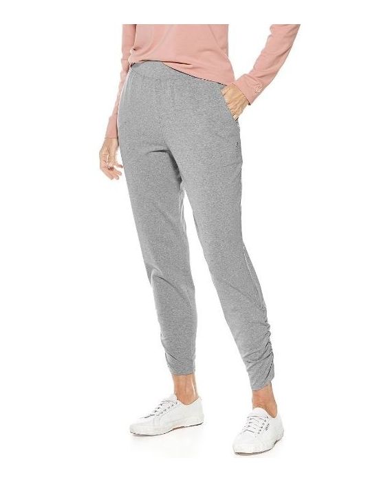 Coolibar - Lässige UV-Hose für Damen - Cafe Ruche - Grau