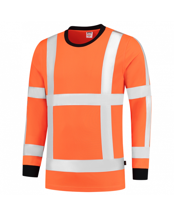 Tricorp - Shirt RWS Longsleeve für Erwachsene - Birdseye - Orange