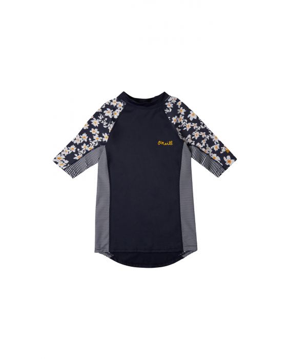 O'Neill - UV-Badeshirt für Mädchen - Langärmlig - Print - Dunkelblau