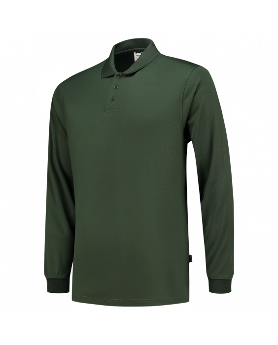 Tricorp - UV-Poloshirt Longsleeve für Erwachsene - Cooldry - Flaschengrün