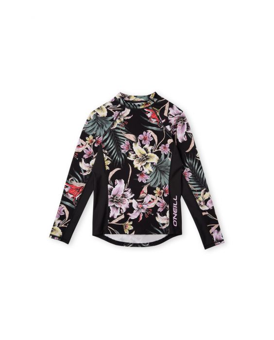 O'Neill - UV-Badeshirt für Mädchen - O'Neill Longsleeve Skin - Schwarz