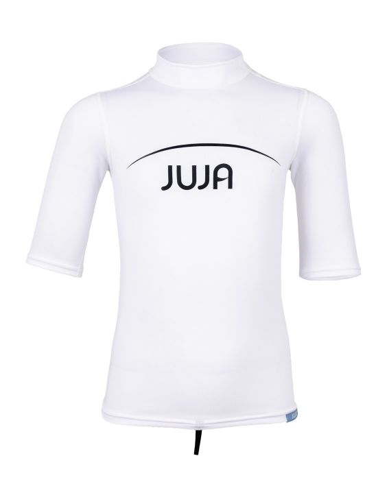 JuJa - UV-Badeshirt für Kinder - Kurzärmlig - Weiß