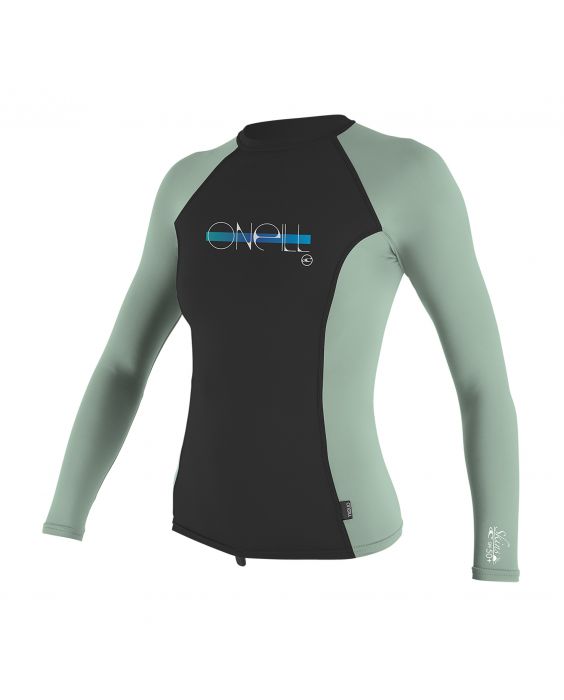 O'Neill - UV-T-Shirt für Mädchen - Langarm - Midnight / Mint