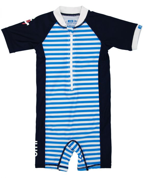 JUJA - UV-Schwimmanzug für Babys- Kurzärmlig - Captain - Blau