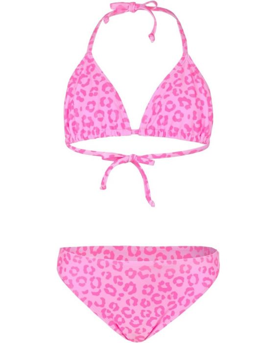 JUJA - Bikini für Mädchen - Leopard - Rosa