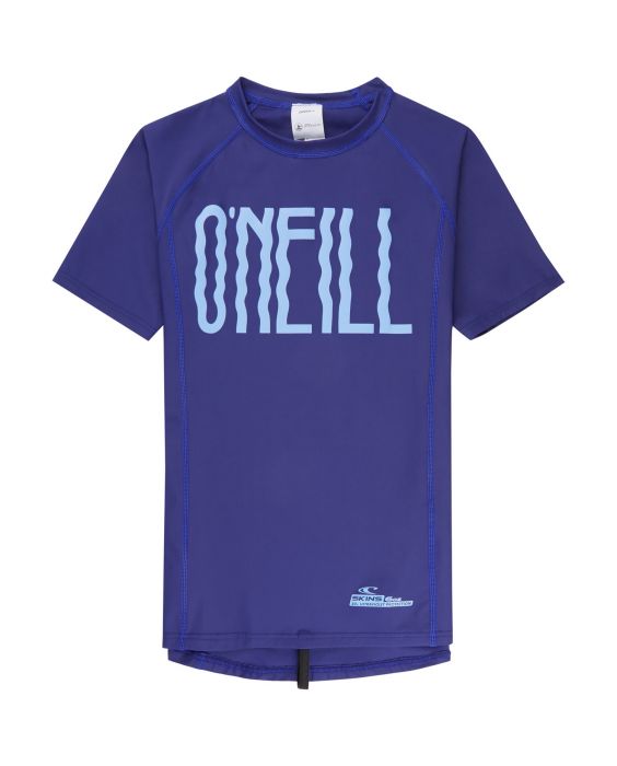 O'Neill - UV-Shirt kurzärmlig für Mädchen - Logo - Blau